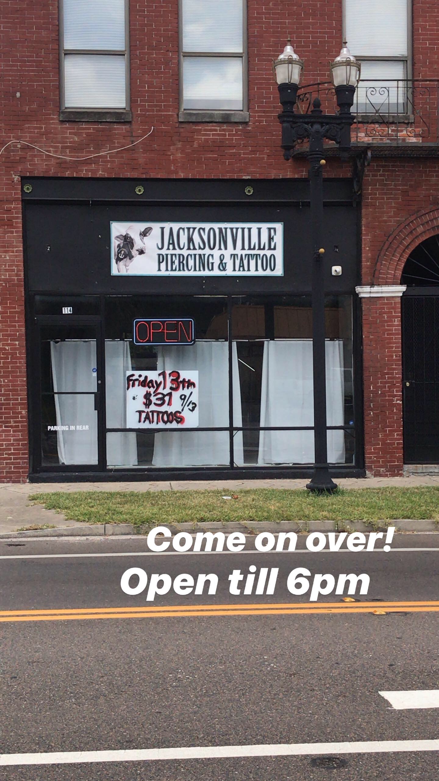 Our Shop Jacksonville Piercing and Tattoo