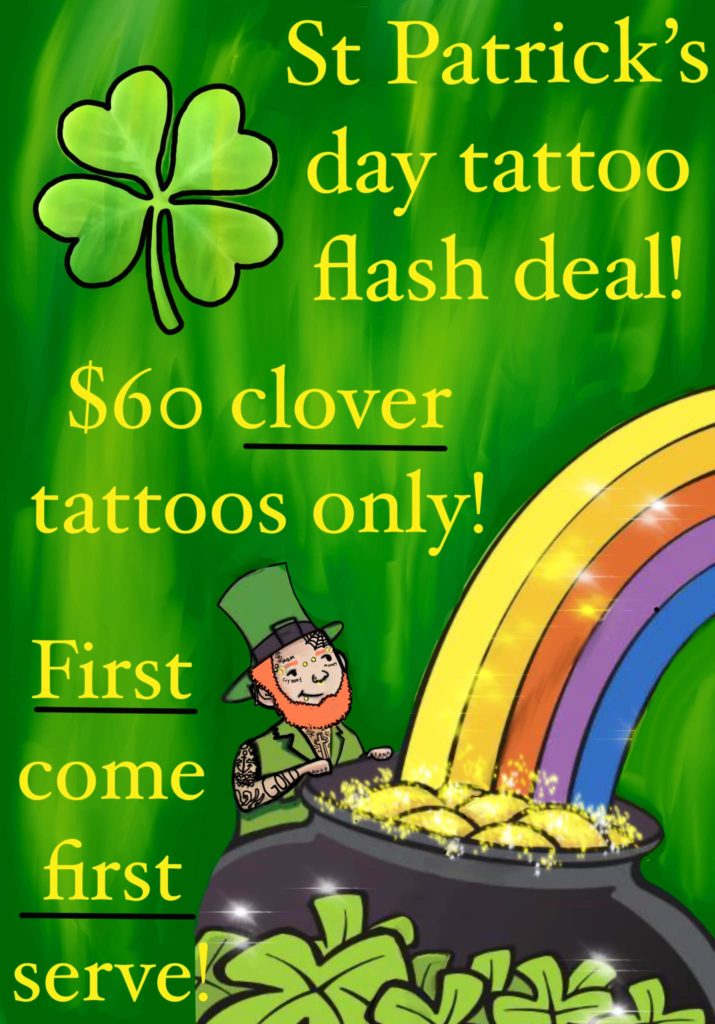 St. Patrick's Day Tattoo Special