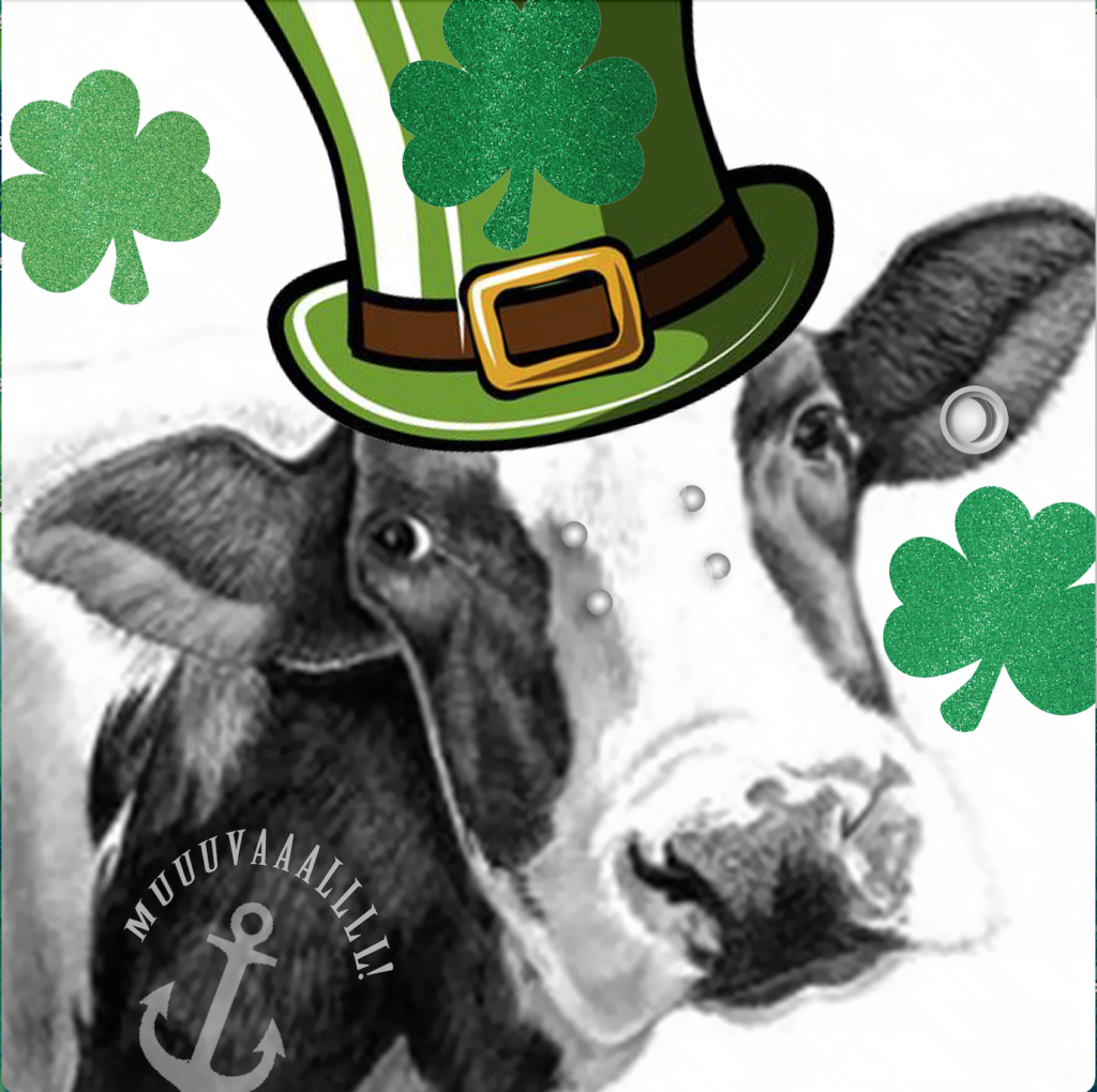 St. Patty's Day Special Cow